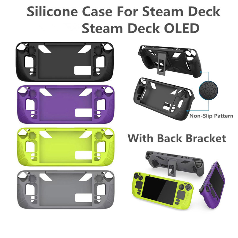 Gaming Console Steam Deck - Casing silikon untuk Game OLED dek