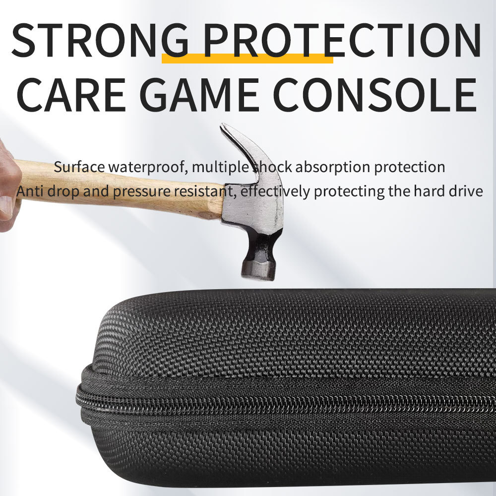Gaming Console Cube - Tas Organizer Perjalanan Portabel untuk Konsol