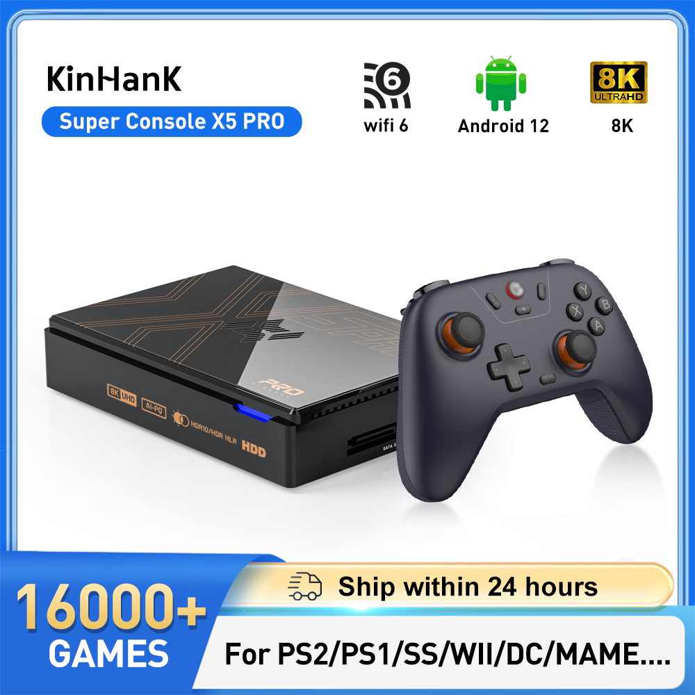 Gaming Console Gs5 - Konsol Video Game Retro Kinhank Super