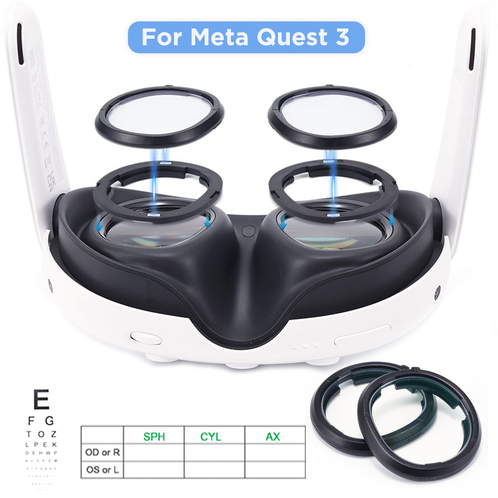 Vr Lens Protector - Untuk Quest 3 Lensa Miopia Anti-biru