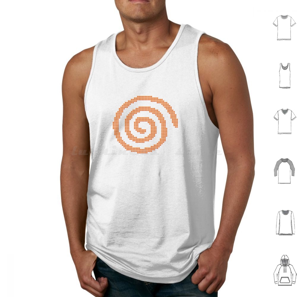 Gaming Console Cube - Dreamcast Pixel Cubes Tank Top Print