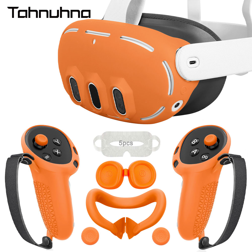 Vr Lens Protector - Set penutup pelindung silikon untuk Quest