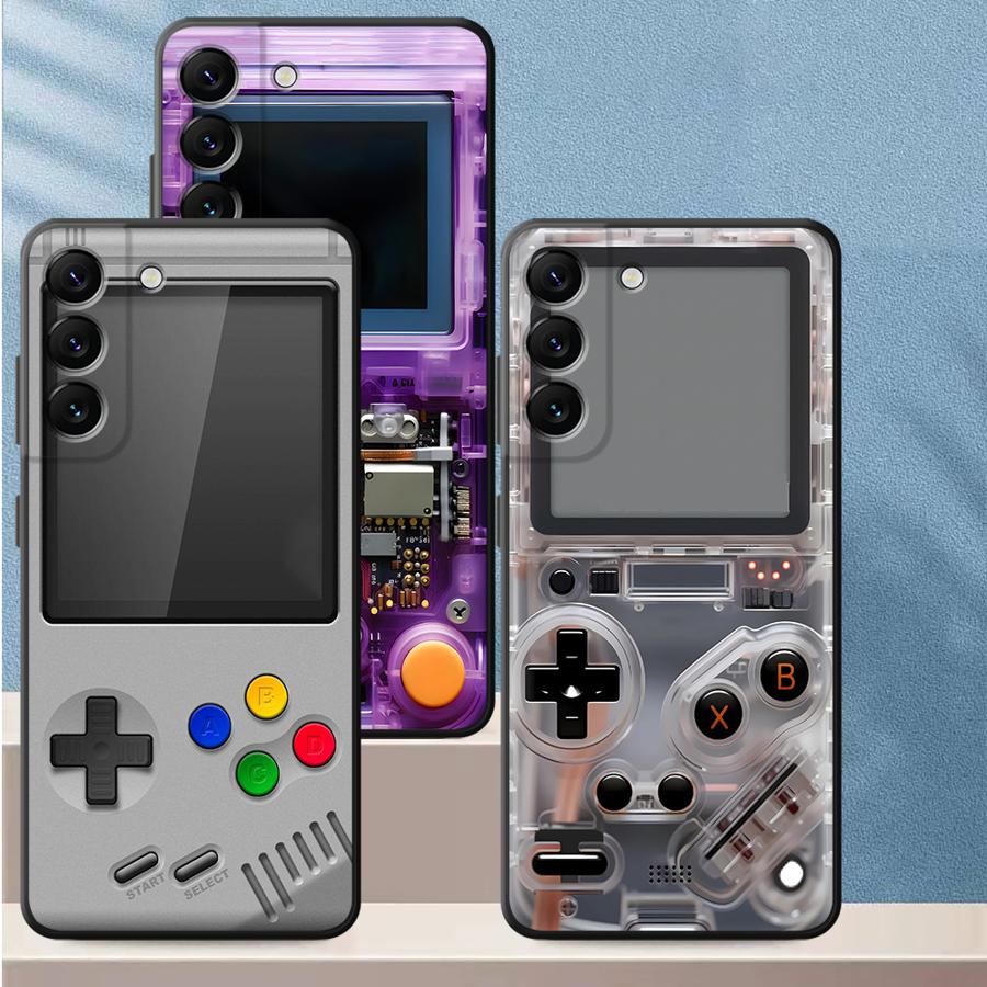 Gaming Consoles - Casing Ponsel Konsol Game Ungu untuk