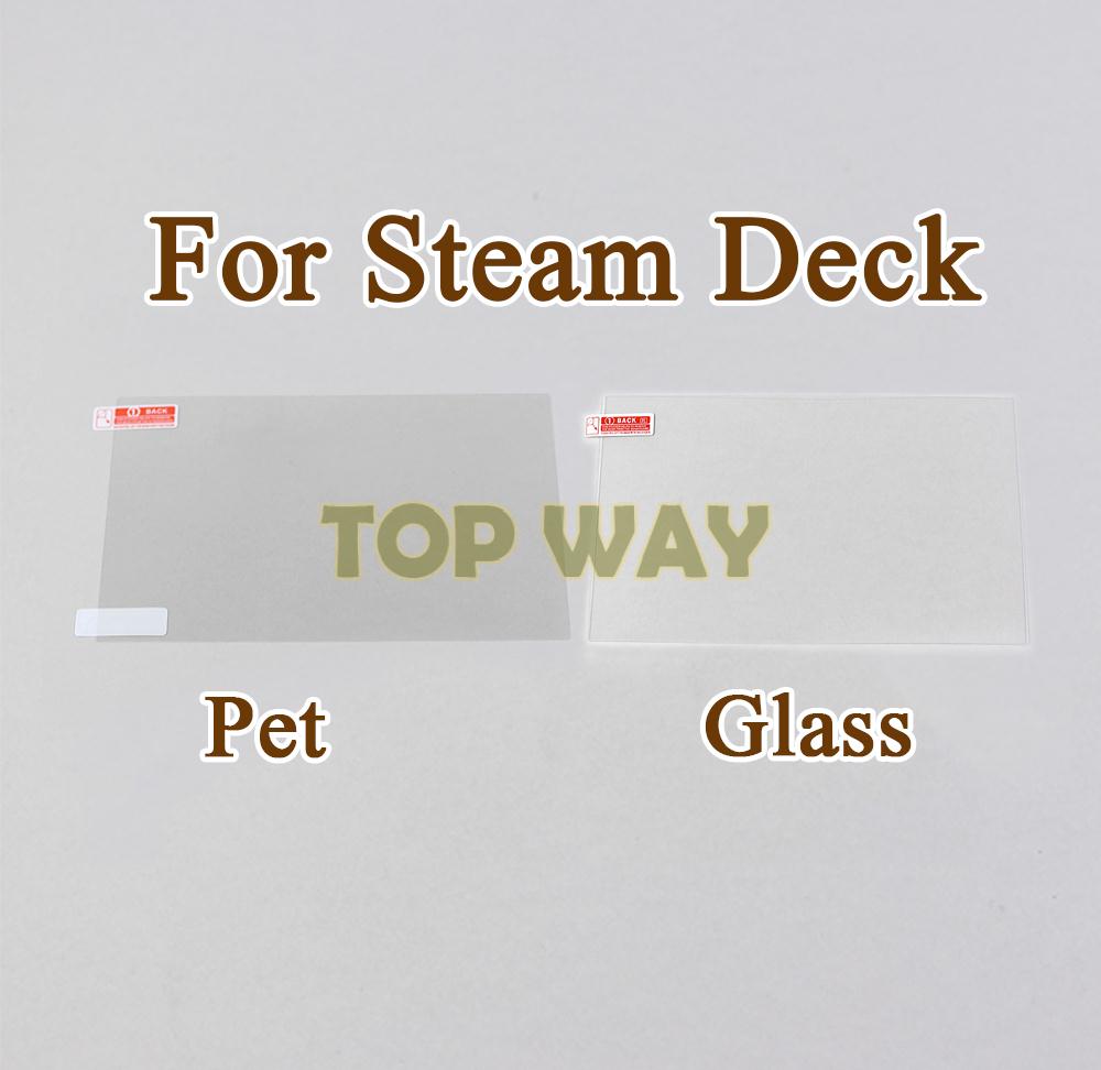 Gaming Console Steam Deck - 1 Buah Kaca Antigores untuk Konsol