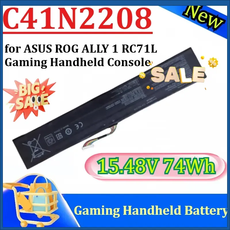 Gaming Console Rog - Baterai Pengganti Kapasitas Tinggi Baru C41N2208