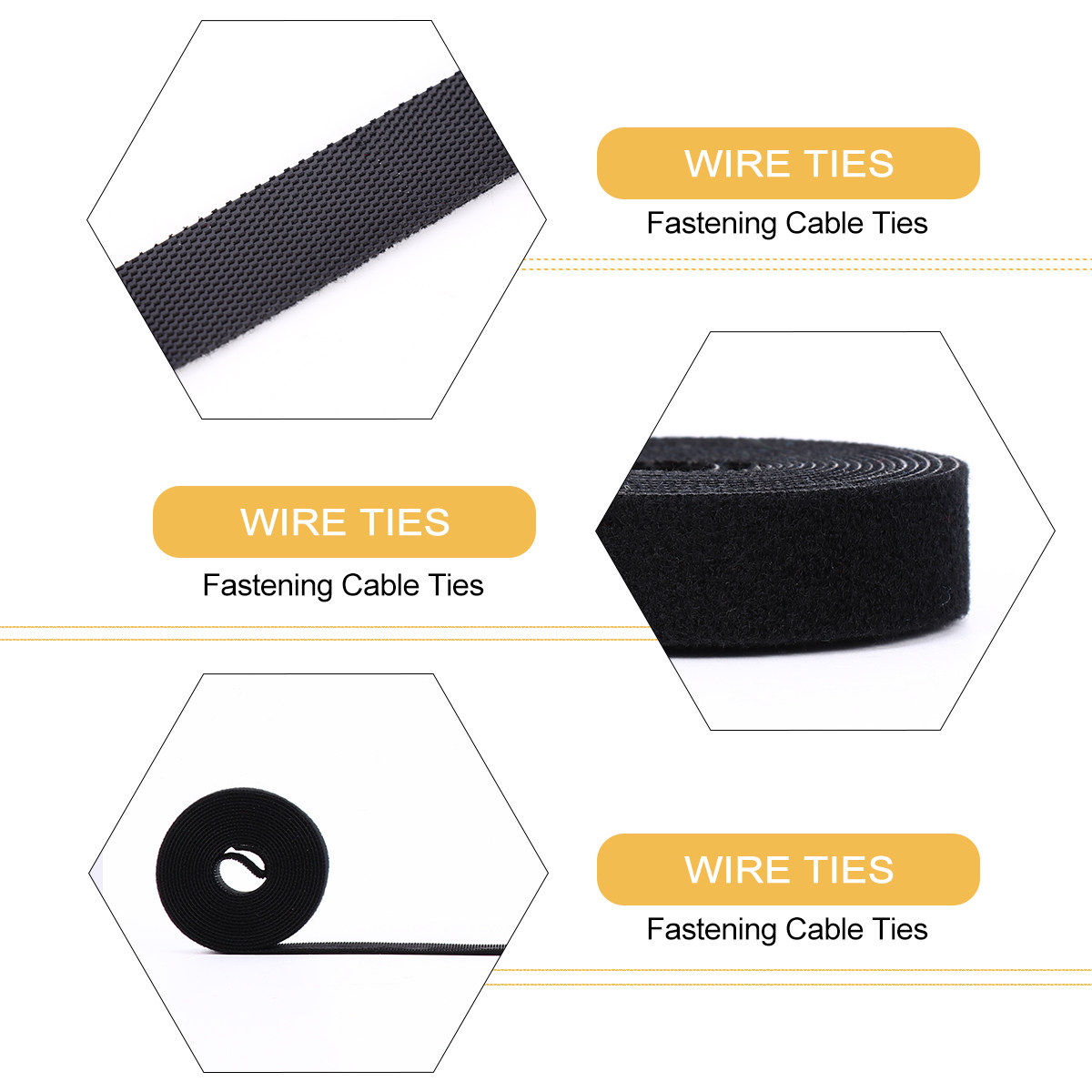 Gaming Console Organizer - 6 Rol Tali Kabel yang Dapat