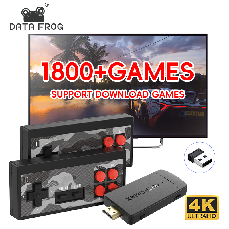 Gaming Console Gs5 - DATA FROG Portable Retro TV Game