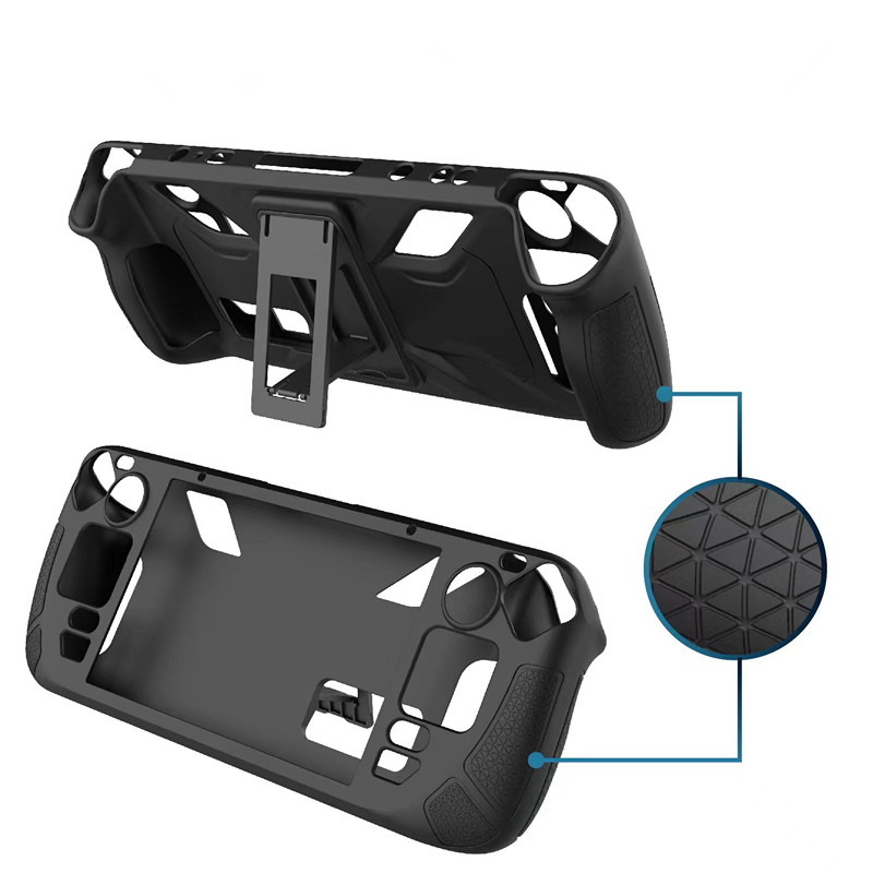 Casing silikon untuk Game OLED - Gaming Console Steam Deck ulasan dan harga