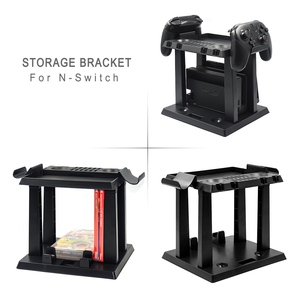 Braket Penyimpanan All-in-one  - Gaming Console Organizer ulasan dan harga