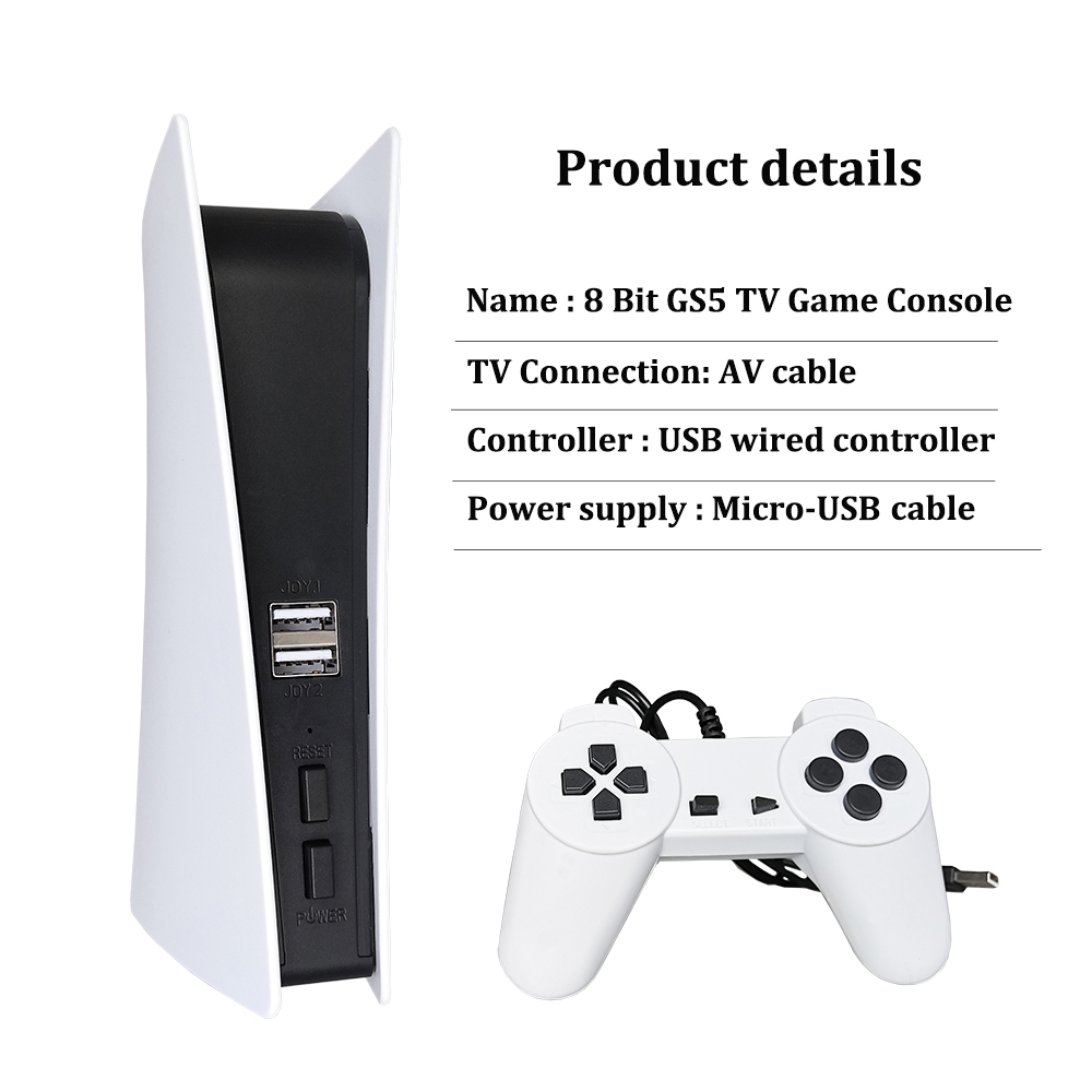 GS5 Video TV 8-bit AV Output U - Gaming Console Gs5 ulasan dan harga