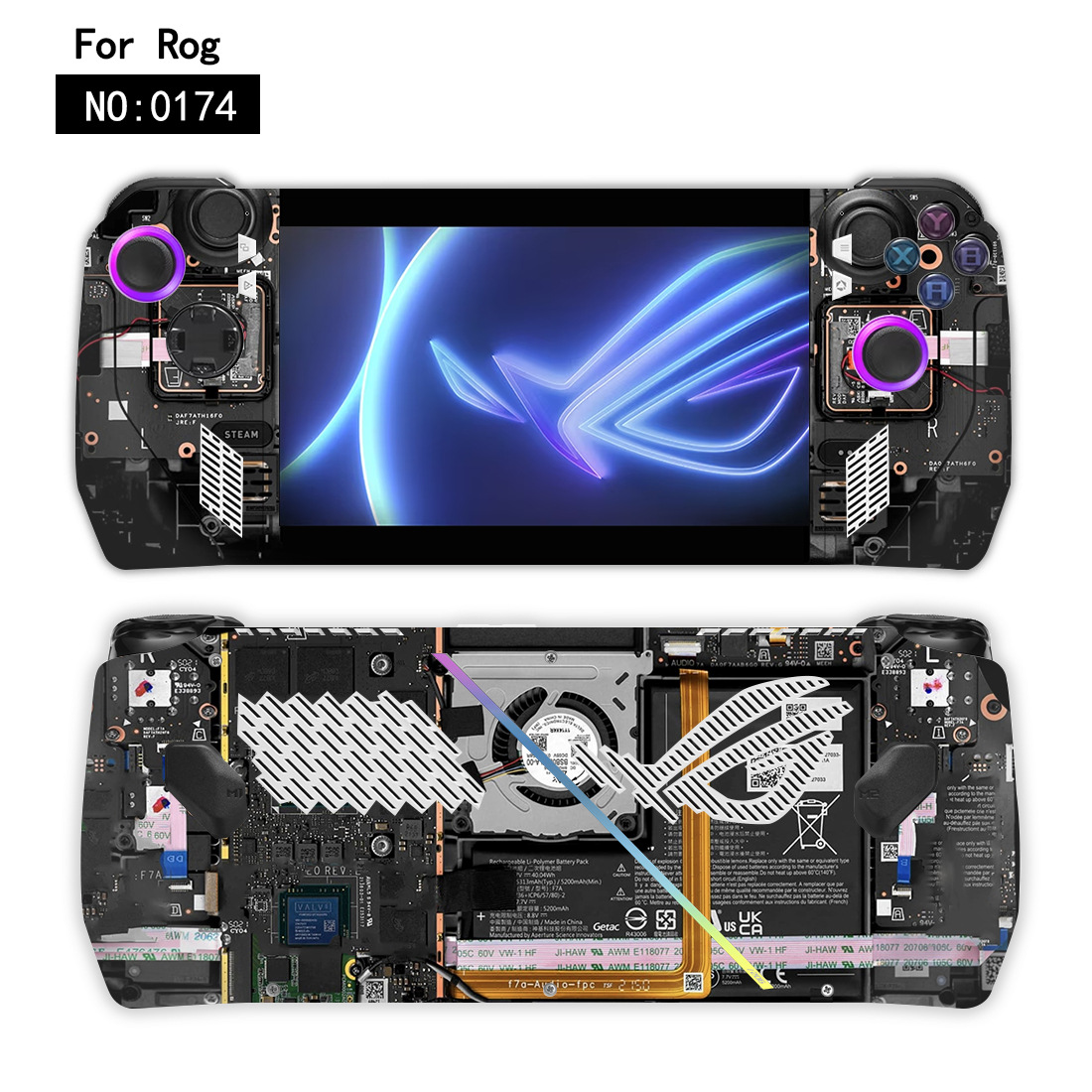 Casing Penutup Stiker Baru unt - Gaming Console Rog ulasan dan harga
