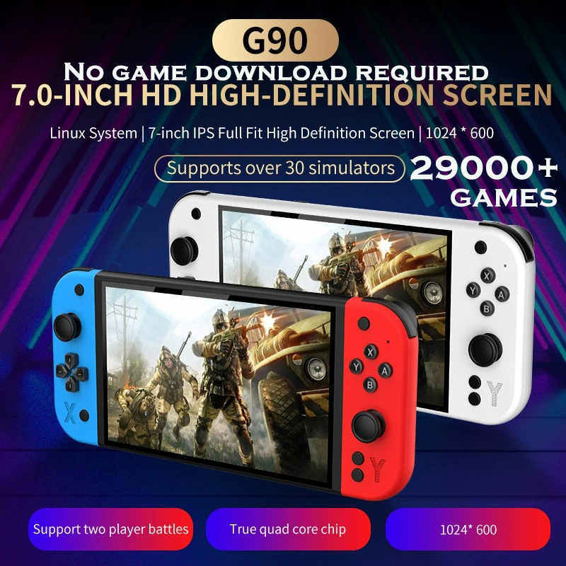 G90 Perangkat Game Genggam Por - Gaming Console Deals ulasan dan harga