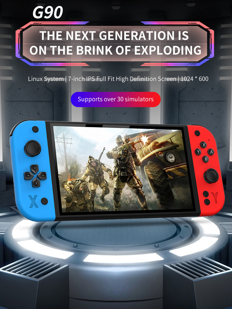 G90 Perangkat Game Genggam Por - Gaming Console Deals ulasan dan harga