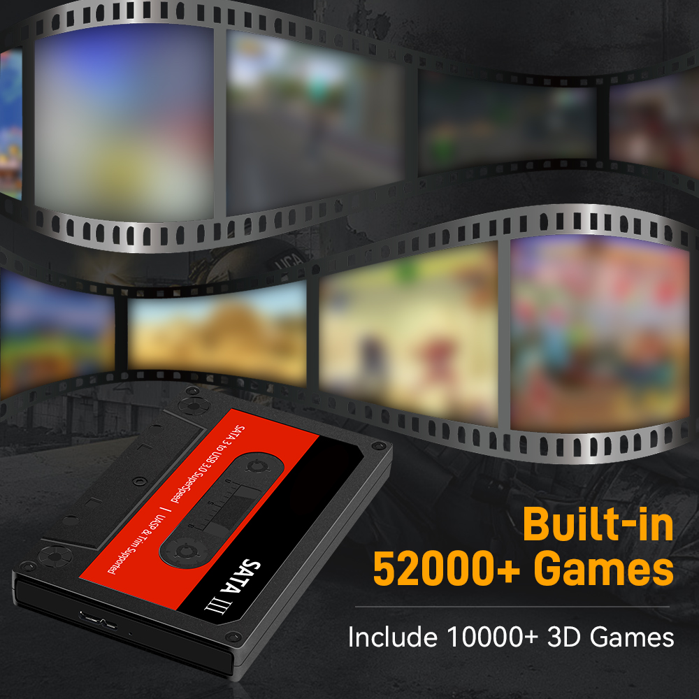 Batocera Hard Drive Game Emula - Gaming Console Driving ulasan dan harga