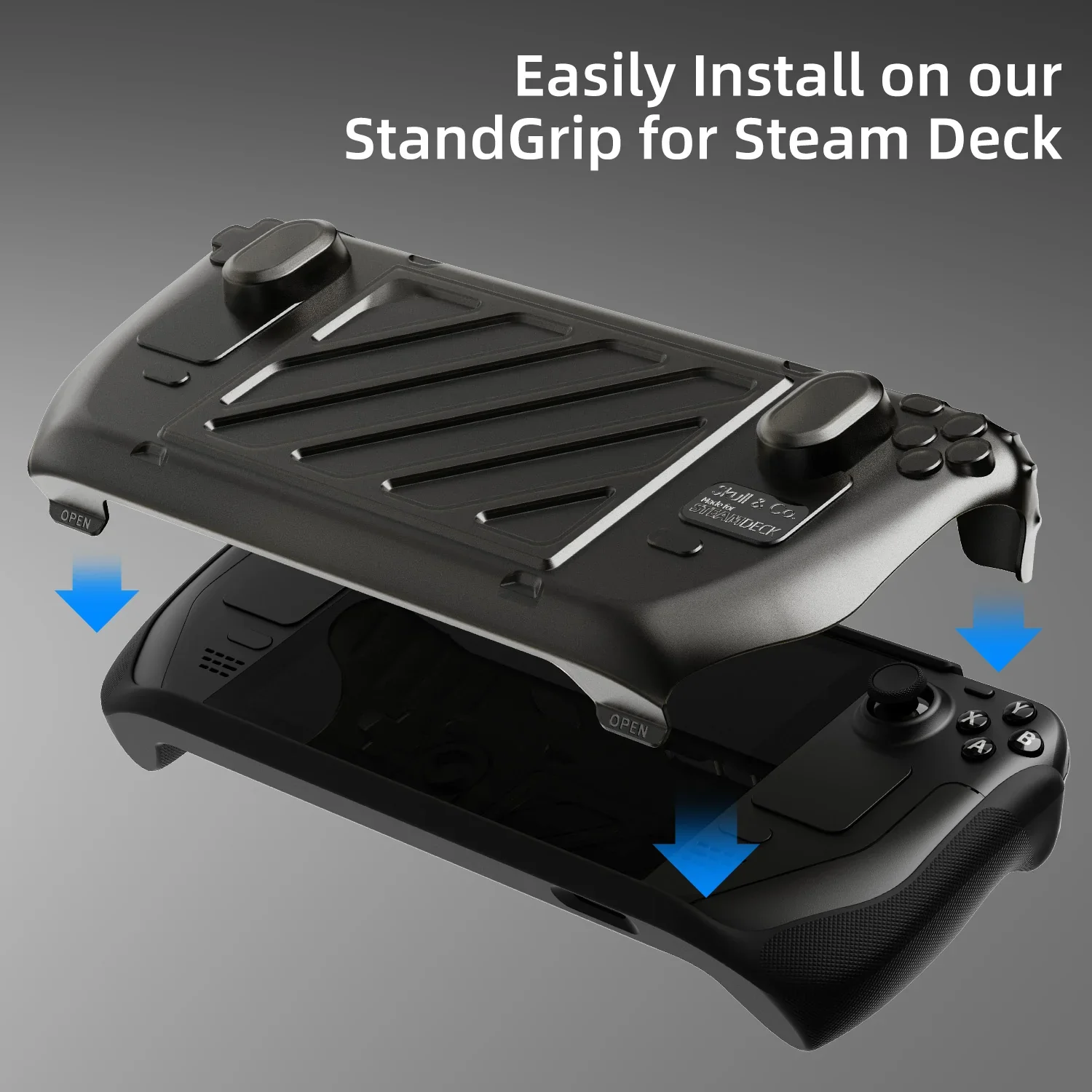Skull & Co. Cangkang keras pen - Gaming Console Steam Deck ulasan dan harga
