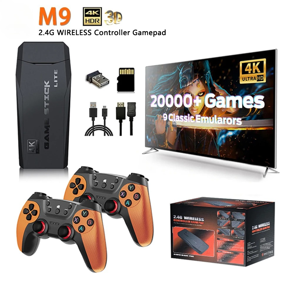 Konsol Video Game M9 4K 20000  - Gaming Console Gs5 ulasan dan harga