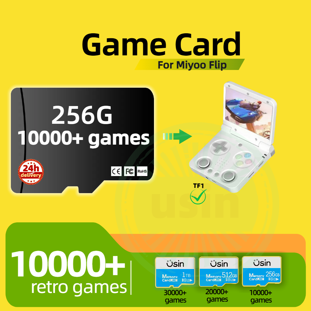 Kartu Permainan untuk Miyoo Fl - Gaming Console Deals ulasan dan harga