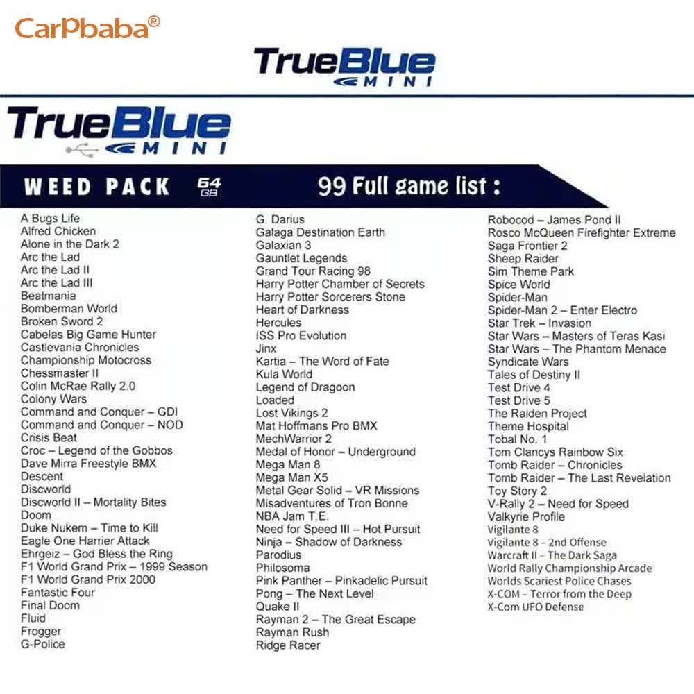 W3 Untuk True Blue Mini CRACK  - Gaming Console Driving ulasan dan harga