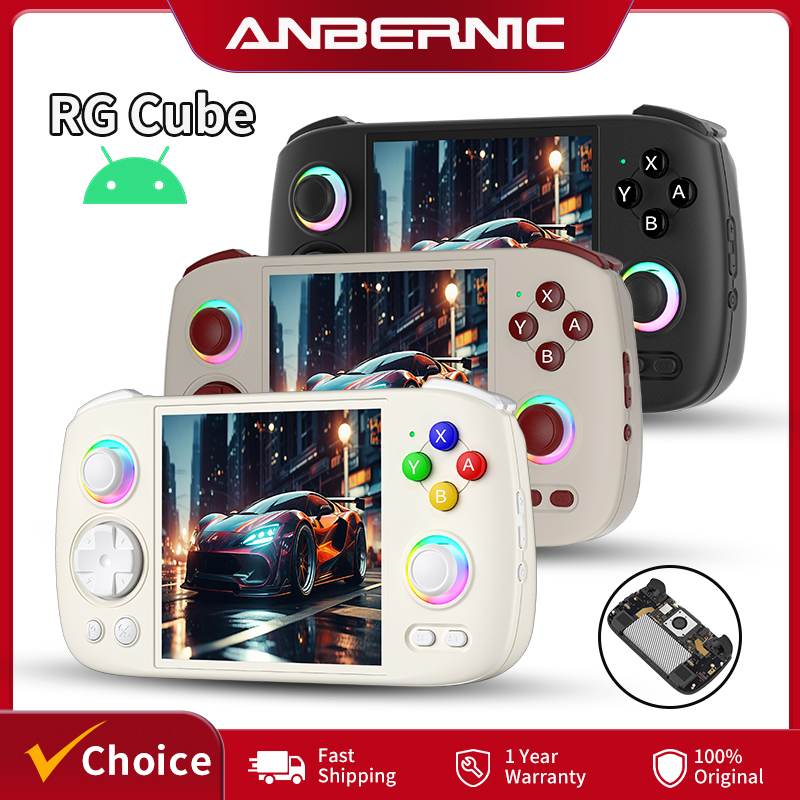 Konsol Game Genggam Anbernic R - Gaming Console Cube ulasan dan harga