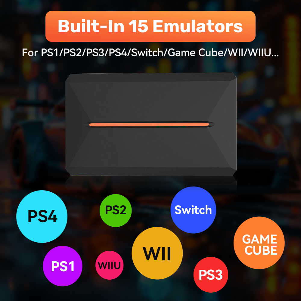 Launchbox konsol Game Emulator - Gaming Console Cube ulasan dan harga