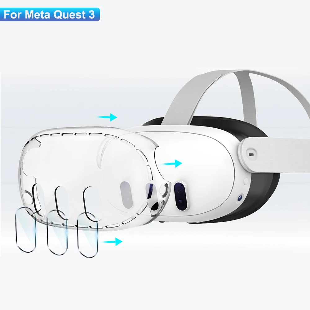 Casing cangkang transparan unt - Vr Lens Protector ulasan dan harga