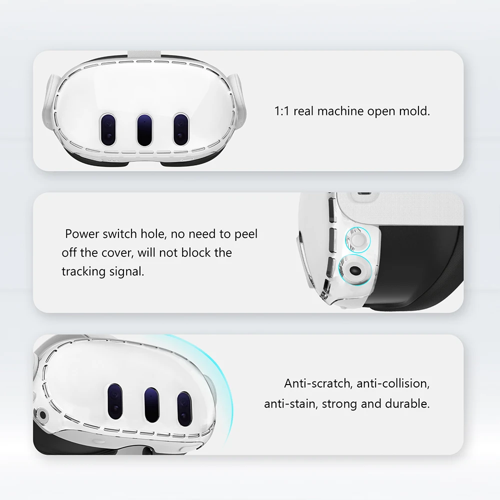Casing cangkang transparan unt - Vr Lens Protector ulasan dan harga