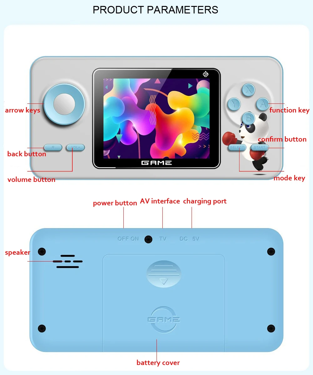 Konsol Video Game Retro S5 Min - Gaming Console 6 Year Old ulasan dan harga